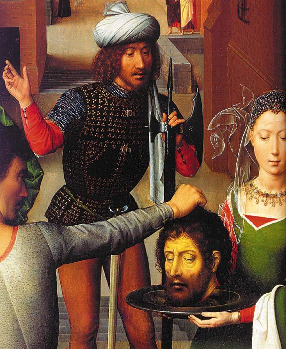 Hans Memling Triptych of St.John the Baptist and St.John the Evangelist gg France oil painting art
